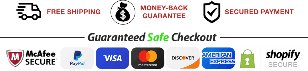 Luminara Rewind secure payment methods – Visa, Mastercard, American Express, PayPal accepted