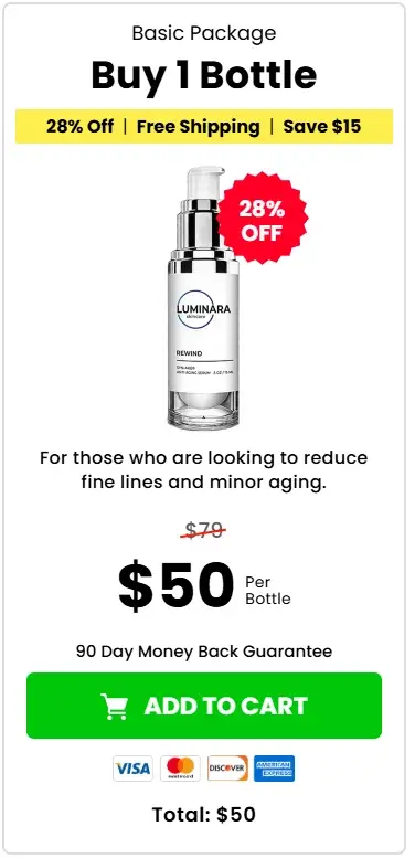 Luminara Rewind 1 bottle – order now